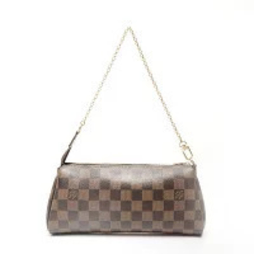 Louis Vuitton Shoulder Bag Brown Eva Damier